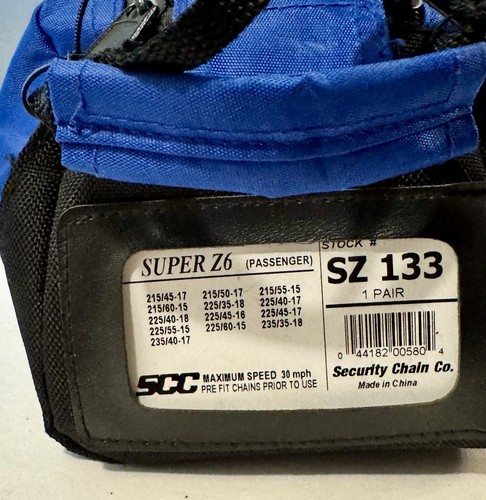 Never used tire chains - never,